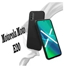 Чохол до мобільного телефона BeCover Motorola Moto E20 Black (707612)