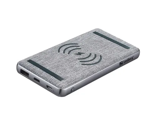 Батарея універсальна Sandberg 10000mAh, PD/20W,  Wireless QI 15W, QC3.0, USB-C, Micro-USB, USB-A (420-61)