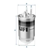 Фільтр паливний UFI 24.412.00