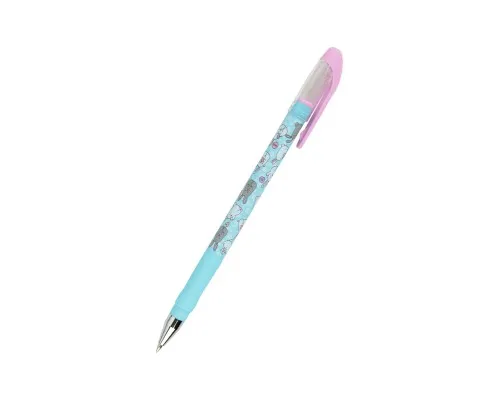 Ручка кулькова Axent Rabbits, синя (AB1049-30-A)