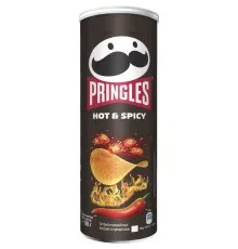 Чіпси Pringles Hot&Spicy Гострі 165 г (5053990101542)