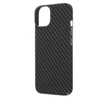 Чохол до мобільного телефона Armorstandart LikeCarbon MagCase Apple iPhone 14 Black (ARM66363)