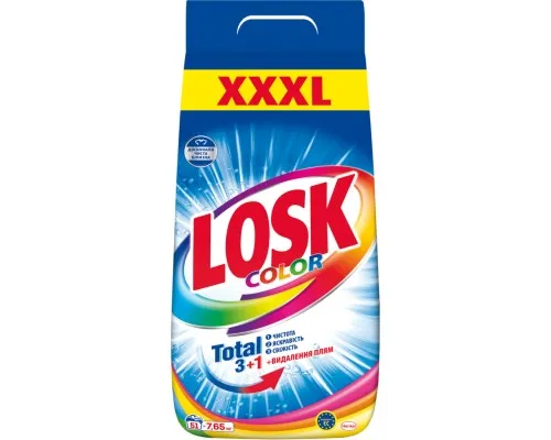 Стиральный порошок Losk Color для цветных вещей 7.65 кг (9000101570076)