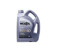 Моторна олива WEXOIL Craft 15w40 5л (WEXOIL_62567)