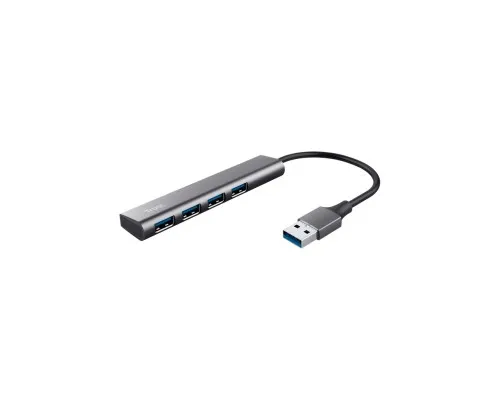 Концентратор Halyx 4-Port USB-A 3.2 Grey Trust (24947_TRUST)