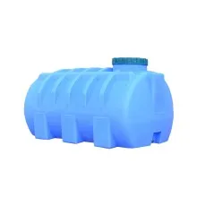 Емкость для воды Пласт Бак горизонтальная пищевая 750 л синяя (12466)