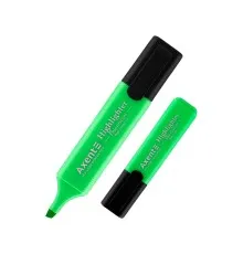 Маркер Axent Highlighter 1-5 мм клиноподібний зелений (2531-04-A)