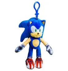 Мягкая игрушка Sonic Prime на клипсе – Соник-спортсмен 15 см (SON7004B)
