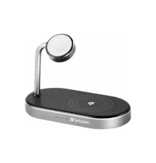 Зарядний пристрій Verbatim 3in1 Apple Watch and iPhone Charging Stand (49556)