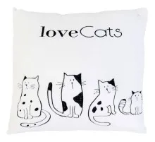 М'яка іграшка Tigres Подушка Love cats (ПД-0169)