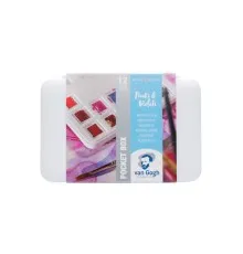 Акварельні фарби Royal Talens Van Gogh Pocket box Pinks & Violets 12 кольорів (8712079422813)