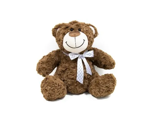 Мяка іграшка Grand Ведмідь коричневий, з бантом 27 см (2502GMT)