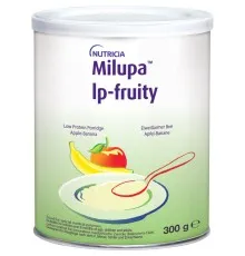 Дитяча каша Milupa Low Protein Porridge яблучно-бананова з низьким вмістом білка 300 г (4003053090819)