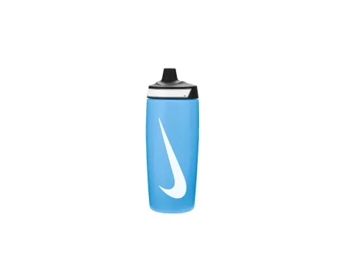 Бутылка для воды Nike Refuel Bottle 18 OZ блакитний, чорний, білий 532 мл N.100.7665.422.18 (887791745033)
