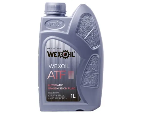 Трансмісійна олива WEXOIL ATF III 1л