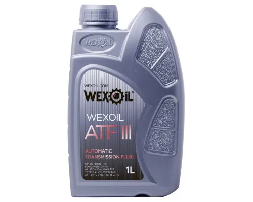 Трансмиссионное масло WEXOIL ATF III 1л