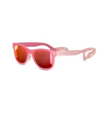 Детские солнцезащитные очки Suavinex с лентой, полукруглая форма, 24-36 месяцев, розовые (308545)