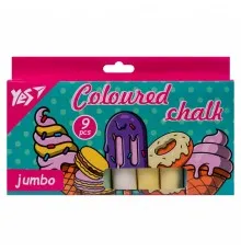Крейда Yes кольорова Sweet Cream 9 шт JUMBO (400504)