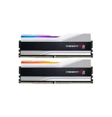 Модуль пам'яті для комп'ютера DDR5 32GB (2x16GB) 6000 MHz Trident Z5 RGB White G.Skill (F5-6000J3238F16GX2-TZ5RW)