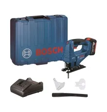 Електролобзик Bosch GST 183-LI безщітковий, 18V, 1х4Ah, 0-3300об/хв, хід 20мм, кейс (0.601.5B7.022)