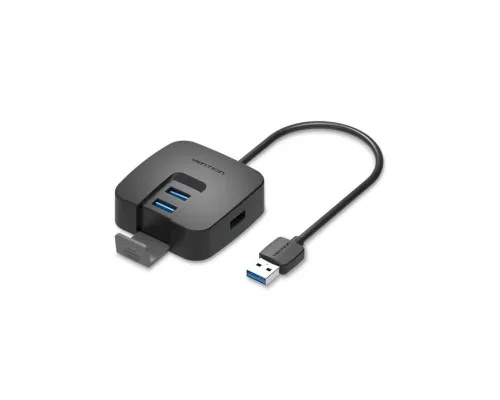 Концентратор Vention USB 3.0 to 4хUSB 3.0 Black 1.0m (CHBBF)