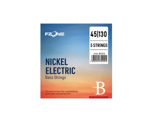 Струни для гітари Fzone Electric Bass Strings (45-130) (BS1015)