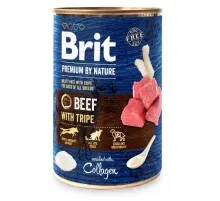 Вологий корм для собак Brit Premium by Nature з яловичиною (8595602561834)