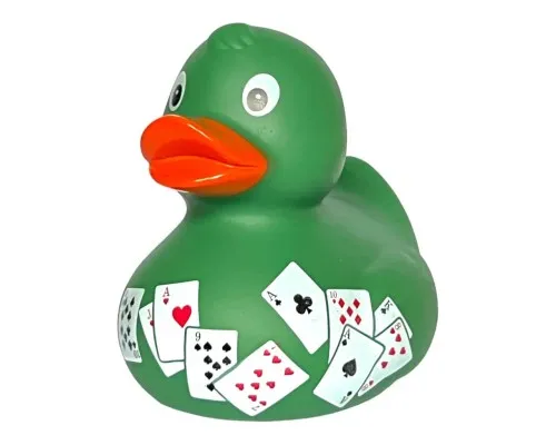 Іграшка для ванної Funny Ducks Качка Покер (1318)