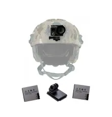 Екшн-камера AirOn ProCam 8 Tactical Helm Kit (4822356754510)