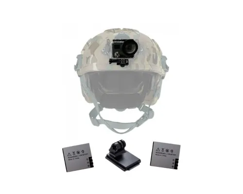 Экшн-камера AirOn ProCam 8 Tactical Helm Kit (4822356754510)