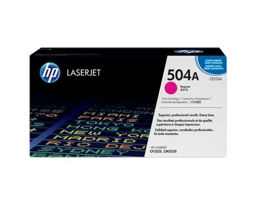 Картридж HP CLJ  504A magenta /CM3530/ CP3525 series (CE253A)