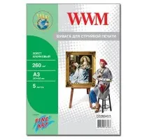 Фотопапір WWM A3 Fine Art (CC260A3.5)