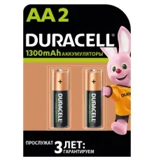 Аккумулятор Duracell AA HR6 1300mAh * 2 (5000394039186 / 81367175)