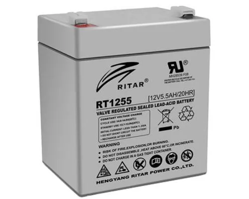 Батарея к ИБП Ritar AGM RT1255, 12V-5.5Ah (RT1255)