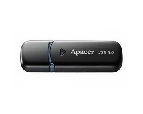 USB флеш накопичувач Apacer 64GB AH355 Black USB 3.0 (AP64GAH355B-1)