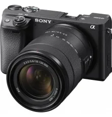 Цифровой фотоаппарат Sony Alpha 6400 kit 18-135 Black (ILCE6400MB.CEC)