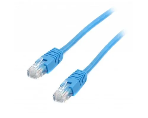 Патч-корд 3м UTP cat 6 CCA blue Cablexpert (PP6U-3M/B)