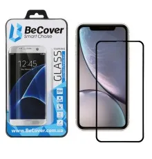 Скло захисне BeCover Apple iPhone XR Black (702621)