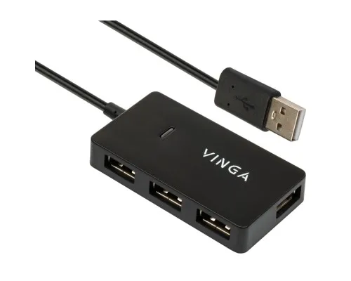 Концентратор Vinga USB2.0 to 4*USB2.0 HUB (VHA2A4)