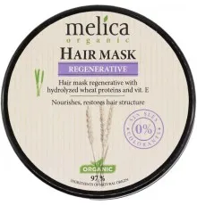 Маска для волос Melica Organic регенерирующая с экстрактами лопуха и оливок 350 мл (4770416003778)