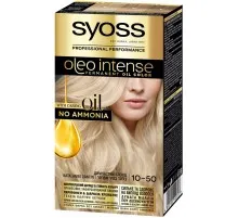 Фарба для волосся Syoss Oleo Intense 10-50 Димчастий Блонд 115 мл (4015100199727)