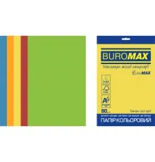 Бумага Buromax А4, 80g, INTENSIVE, 5colors, 250sh, EUROMAX (BM.27213250E-99)