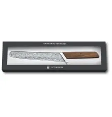 Кухонний ніж Victorinox Swiss Modern BreadPastry Damast 22 см Wood (6.9070.22WJ21)