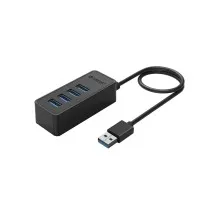 Концентратор Orico USB 3.0 4 port (W5P-U3-030-BK-BP) (CA912735)