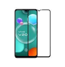 Скло захисне PowerPlant Full screen Vivo V20, Black (GL609451)