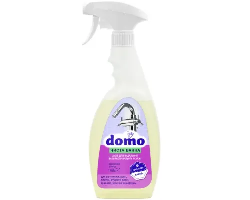 Спрей для чистки ванн Domo для удаления известкового налета и ржавчины Цветочный 500 мл (XD 13127)