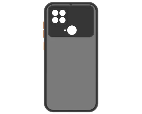 Чехол для мобильного телефона MAKE Xiaomi Poco C40 Frame (Matte PC+TPU) Black (MCMF-XPC40BK)