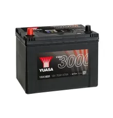 Аккумулятор автомобильный Yuasa 12V 72Ah SMF Battery (YBX3031)