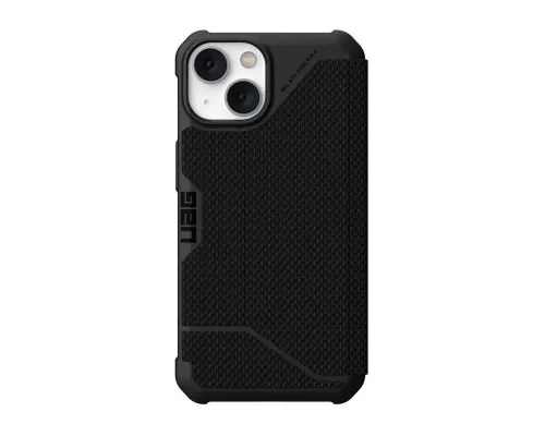 Чохол до мобільного телефона UAG Apple iPhone 14 Metropolis, Kevlar Black (114044113940)