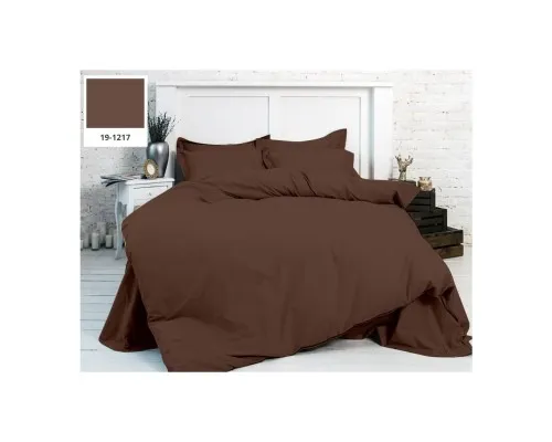 Підковдра MirSon Бязь Premium 19-1217 Chocolate Perla 220х240 см (2200000953773)